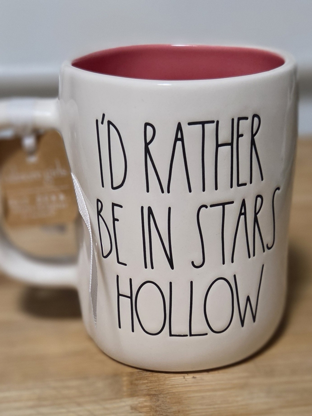Rae Dunn Gilmore Girls Mug "I'd Rather Be in Stars Hollow" - Double Sided